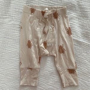 Kate Quinn Bamboo Beetle Panda Pants Size 0-3M